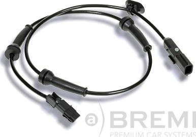 Bremi 50280 - Датчик ABS, частота вращения колеса autospares.lv