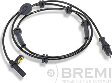 Bremi 50222 - Датчик ABS, частота вращения колеса autospares.lv