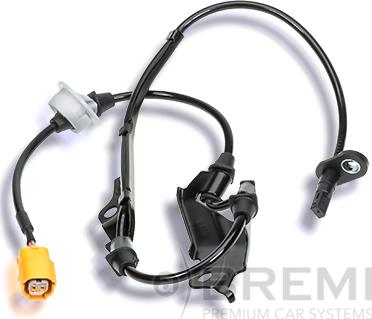 Bremi 50793 - Датчик ABS, частота вращения колеса autospares.lv