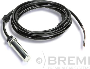 Bremi 50744 - Датчик ABS, частота вращения колеса autospares.lv