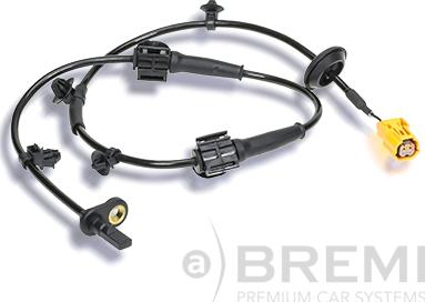 Bremi 50756 - Датчик ABS, частота вращения колеса autospares.lv