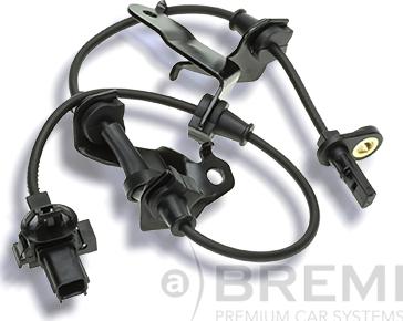 Bremi 50753 - Датчик ABS, частота вращения колеса autospares.lv