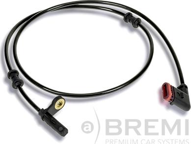 Bremi 50730 - Датчик ABS, частота вращения колеса autospares.lv