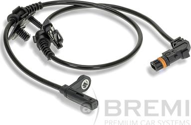 Bremi 51680 - Датчик ABS, частота вращения колеса autospares.lv