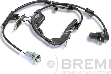 Bremi 51080 - Датчик ABS, частота вращения колеса autospares.lv