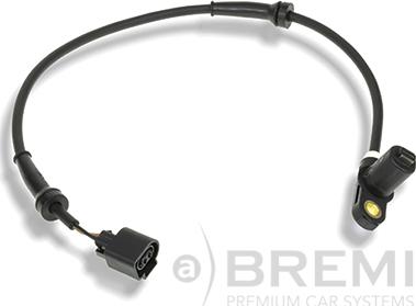 Bremi 51028 - Датчик ABS, частота вращения колеса autospares.lv