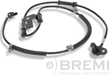 Bremi 51208 - Датчик ABS, частота вращения колеса autospares.lv