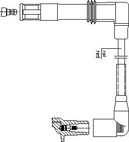 Bremi 1A12E43 - Провод зажигания autospares.lv