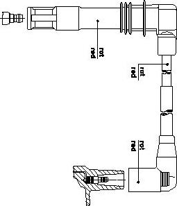 Bremi 1A30E43 - Провод зажигания autospares.lv