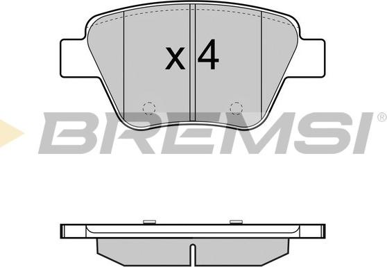 Kager 35-1126 - Тормозные колодки, дисковые, комплект autospares.lv