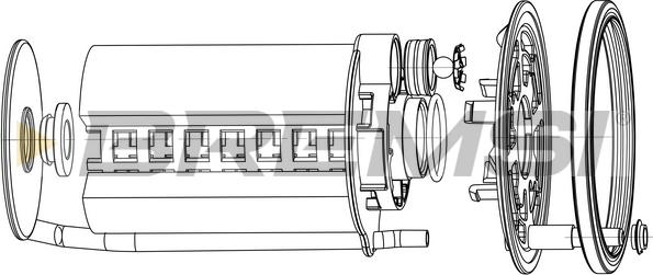 Bremsi FE0151 - Топливный фильтр autospares.lv