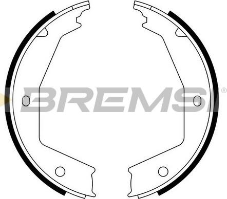 Bremsi GF0388 - Комплект тормозов, ручник, парковка autospares.lv