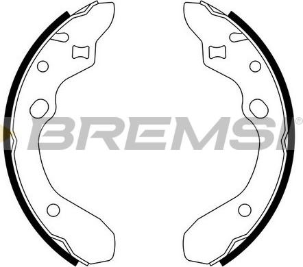 Bremsi GF0789 - Комплект тормозных колодок, барабанные autospares.lv