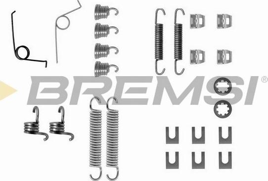 Bremsi SK0545 - Комплектующие, барабанный тормозной механизм autospares.lv