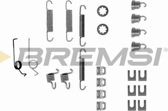 Bremsi SK0519 - Комплектующие, барабанный тормозной механизм autospares.lv