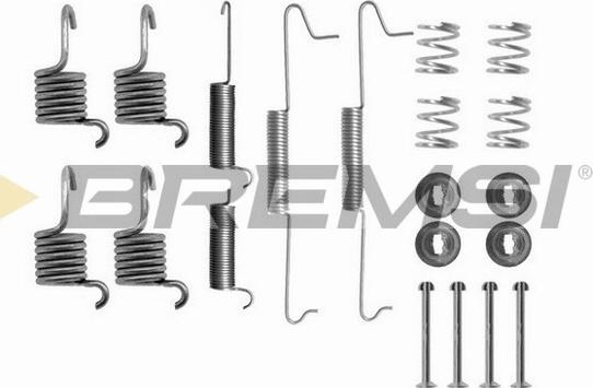 Bremsi SK0649 - Комплектующие, барабанный тормозной механизм autospares.lv