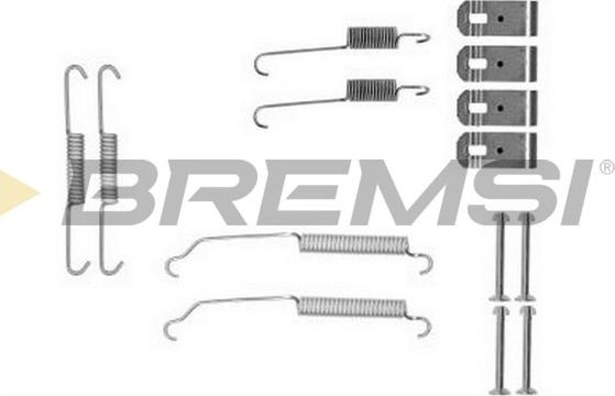 Bremsi SK0015 - Комплектующие, барабанный тормозной механизм autospares.lv