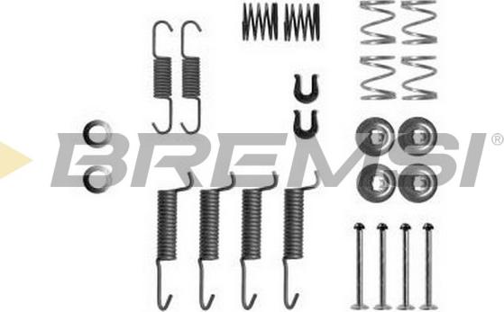 Bremsi SK0016 - Комплектующие, барабанный тормозной механизм autospares.lv