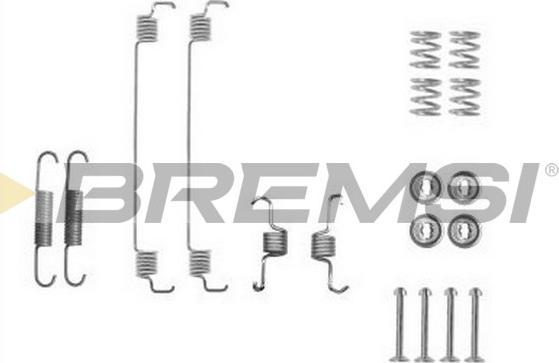 Bremsi SK0018 - Комплектующие, барабанный тормозной механизм autospares.lv