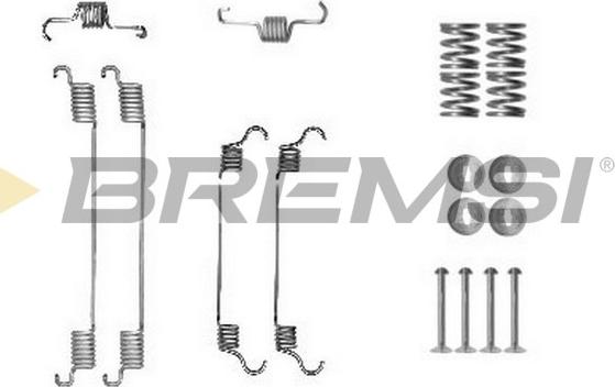 Bremsi SK0034 - Комплектующие, барабанный тормозной механизм autospares.lv