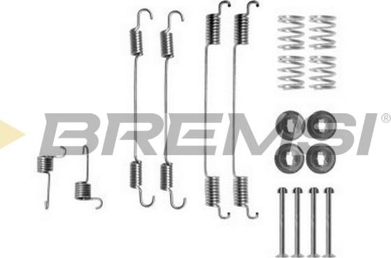 Bremsi SK0021 - Комплектующие, барабанный тормозной механизм autospares.lv
