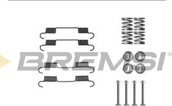 Bremsi SK0897 - Комплектующие, барабанный тормозной механизм autospares.lv