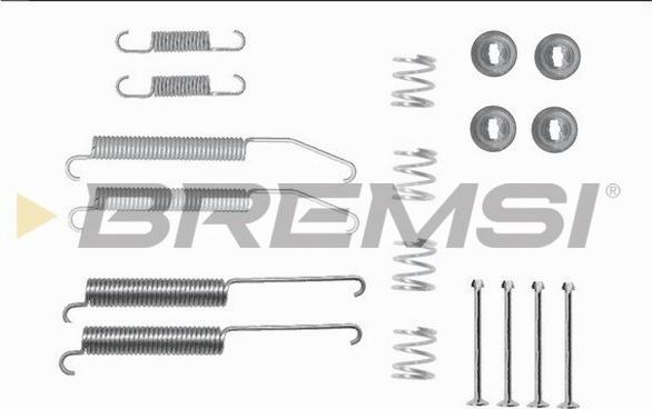 Bremsi SK0845 - Комплектующие, барабанный тормозной механизм autospares.lv