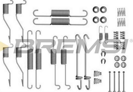 Bremsi SK0852 - Комплектующие, барабанный тормозной механизм autospares.lv