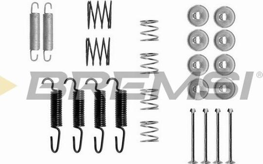 Bremsi SK0816 - Комплектующие, барабанный тормозной механизм autospares.lv