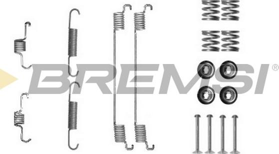 Bremsi SK0889 - Комплектующие, барабанный тормозной механизм autospares.lv