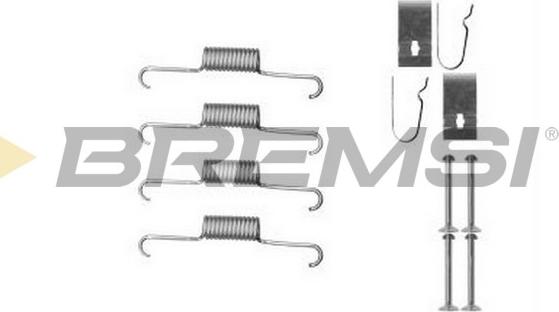 Bremsi SK0884 - Комплектующие, барабанный тормозной механизм autospares.lv