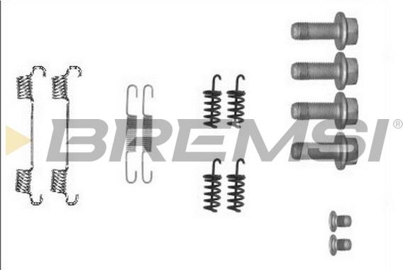 Bremsi SK0878 - Комплектующие, барабанный тормозной механизм autospares.lv