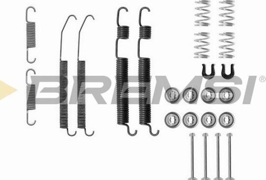 Bremsi SK0759 - Комплектующие, барабанный тормозной механизм autospares.lv