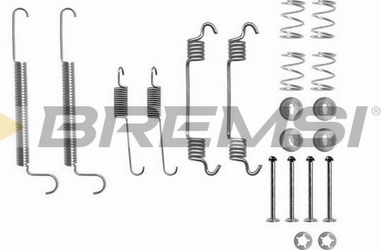 Bremsi SK0766 - Комплектующие, барабанный тормозной механизм autospares.lv