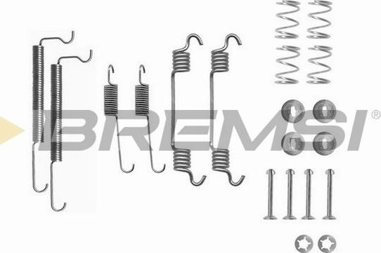 Bremsi SK0709 - Комплектующие, барабанный тормозной механизм autospares.lv