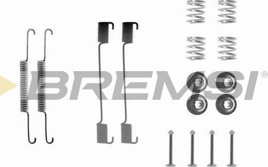 Bremsi SK0704 - Комплектующие, барабанный тормозной механизм autospares.lv