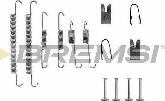 Bremsi SK0771 - Комплектующие, барабанный тормозной механизм autospares.lv