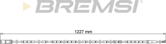 Bremsi WI0930 - Сигнализатор, износ тормозных колодок autospares.lv