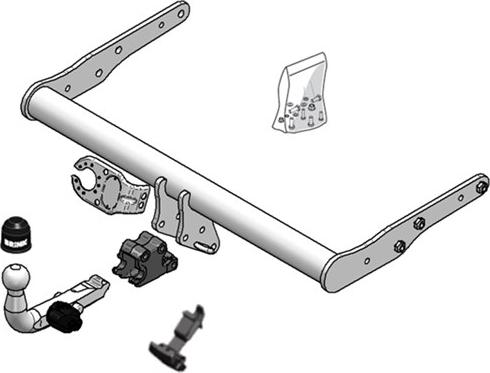 Brink 468400 - Прицепное устройство, фаркоп autospares.lv