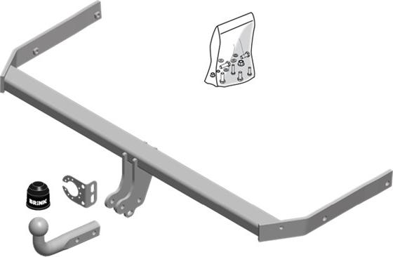 Brink 575400 - Прицепное устройство, фаркоп autospares.lv