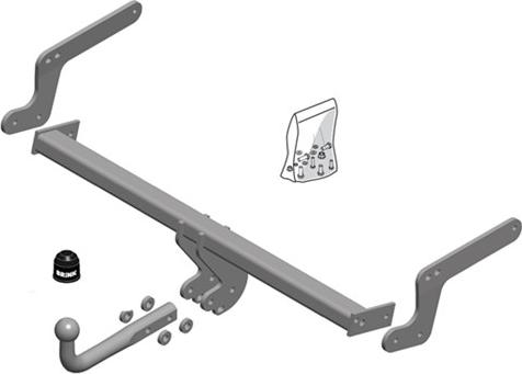 Brink 647600 - Прицепное устройство, фаркоп autospares.lv