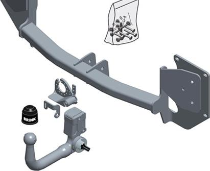 Brink 667400 - Прицепное устройство, фаркоп autospares.lv