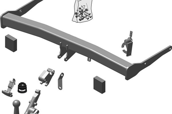 Brink 633500 - Прицепное устройство, фаркоп autospares.lv