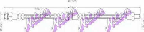 Brovex-Nelson H4525 - Тормозной шланг autospares.lv