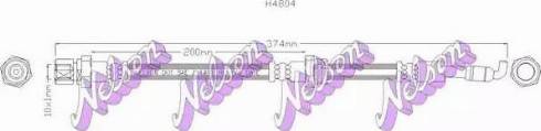 Brovex-Nelson H4804 - Тормозной шланг autospares.lv