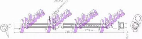 Brovex-Nelson H5923Q - Тормозной шланг autospares.lv