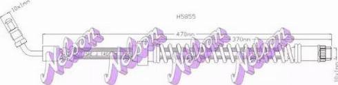 Brovex-Nelson H5855 - Тормозной шланг autospares.lv