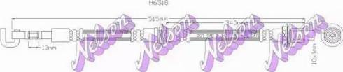 Brovex-Nelson H6518 - Тормозной шланг autospares.lv