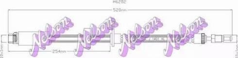 Brovex-Nelson H6282 - Тормозной шланг autospares.lv