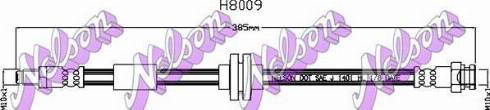 Brovex-Nelson H8009 - Тормозной шланг autospares.lv